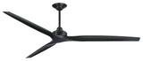 Fanimation Spitfire DC-KIT-84 Spitfire DC 84" 3 Blade Indoor / - Black