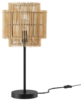 Nourish Bamboo Table Lamp in