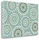 "Song Birds V Aqua" By Veronique Charron, Giclee Print on Gallery Wrap Canvas