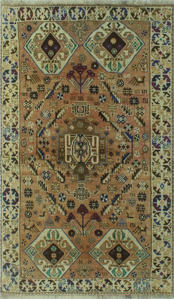 Semi-Antique Muiz Rust Rug