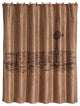Jasper Embroidered Landscape Shower Curtain, 72"x72", 1 Piece