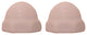 Briggs Color Replacement Ceramic Toilet Bolt Caps - Set of 2 - Venetian Pink
