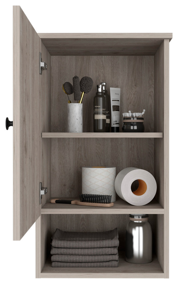 DEPOT E-SHOP: Arya Medicine Cabinet, Light Gray