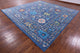 12' Square Hand Knotted Turkish Oushak Wool Rug - Q13343