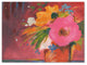 Sheila Golden ''Coral Glitter 3'' Canvas Art, 24"x18"