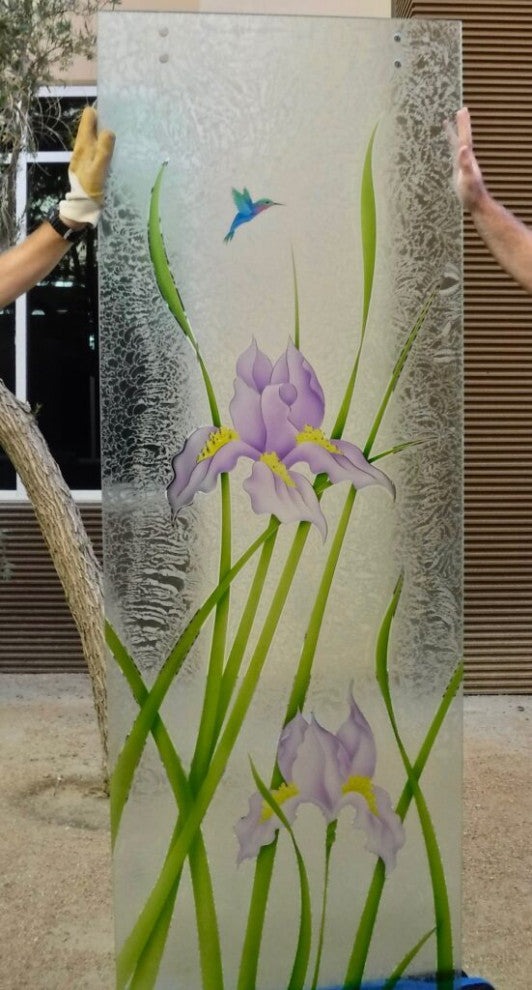 Interior Prehung Door or Interior Slab Door - Iris Hummingbird - Primed -...
