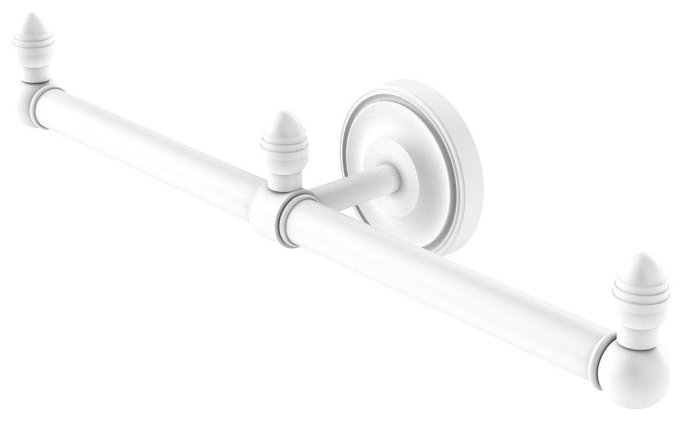Prestige Regal 2 Arm Guest Towel Holder, Matte White