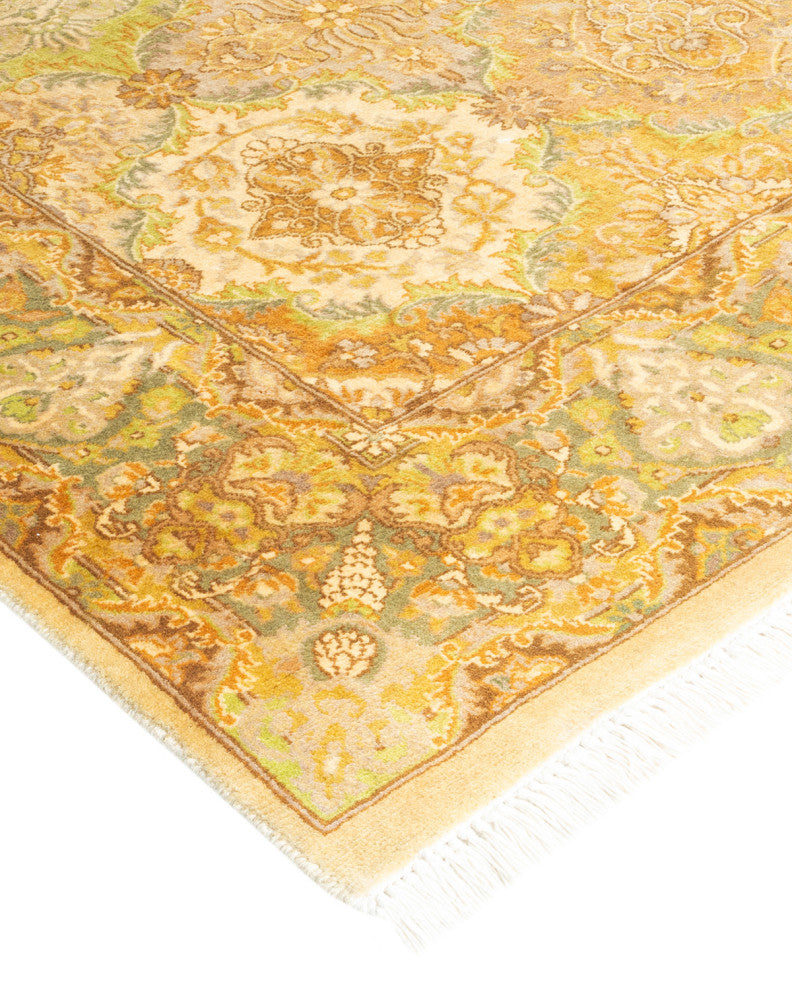 Mogul, One-of-a-Kind Hand-Knotted Area Rug Ivory, 4' 1" x 6' 1"