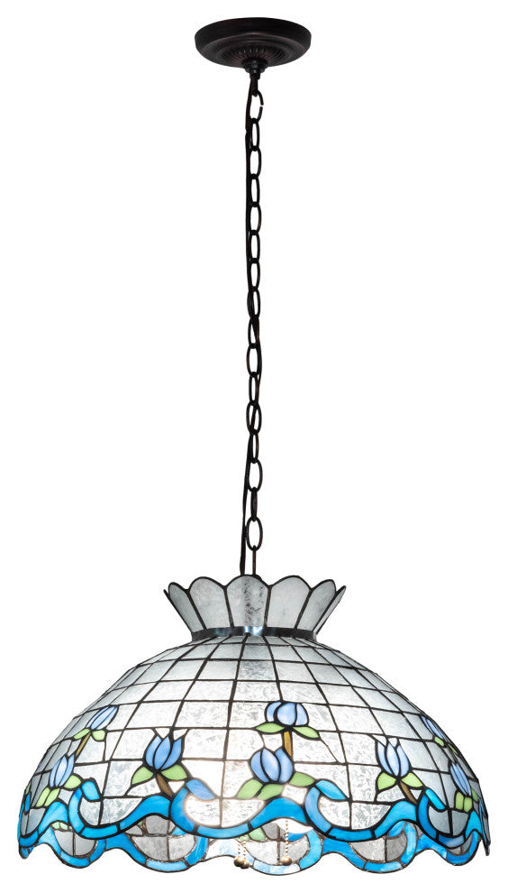 20 Wide Roseborder Pendant