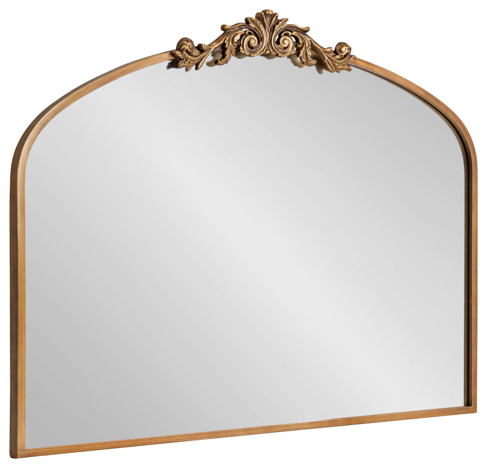 Arendahl Traditional Arch Mirror, Gold, 36x29