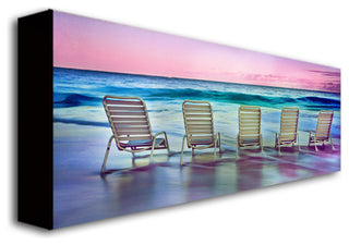 'Party of Five' Canvas Art by Preston