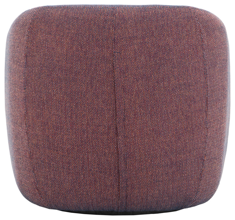 Retro Maurice Swivel Chair Rosa Orange - Orange