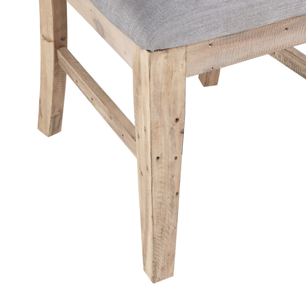 INK+IVY Sonoma Dining Bench, Natural, Natural, Dining Chairs
