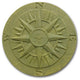 Compass Rose Stepping Stone Mold
