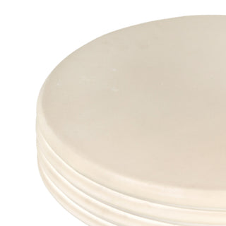 Grecia Outdoor End Table Set-White