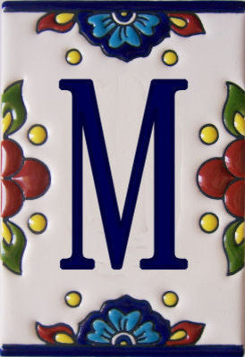 Mission Tile Letter M