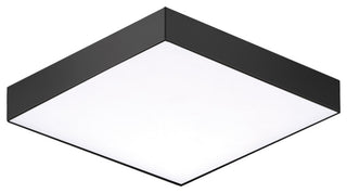 Maxim 57665WT Trim 5"W Integrated LED Flush Mount Ceiling Fixture - Black