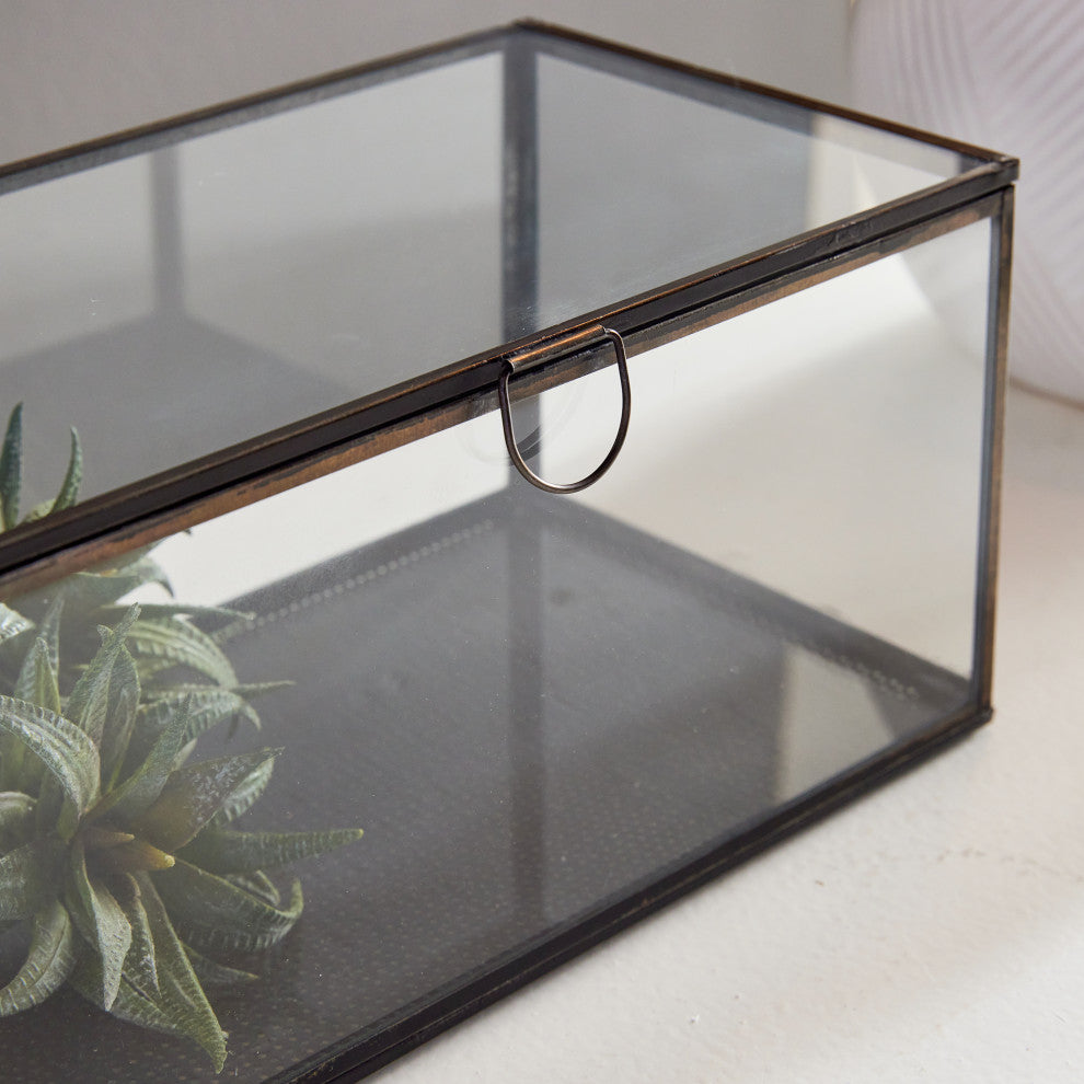 Arwen Rectangular Display Box, Black, 11x6x5