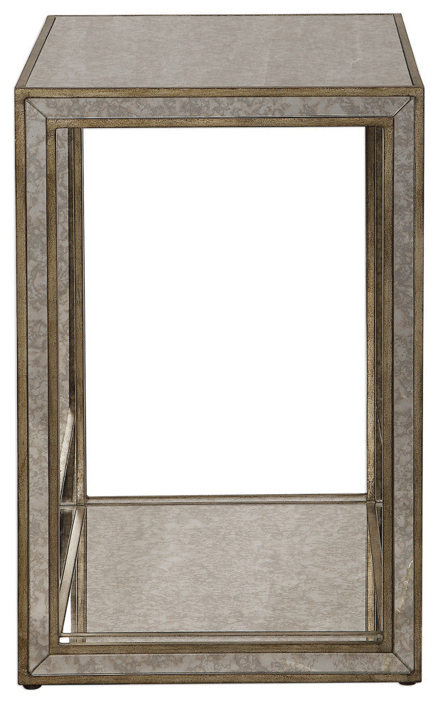 Uttermost Julie Mirrored End Table