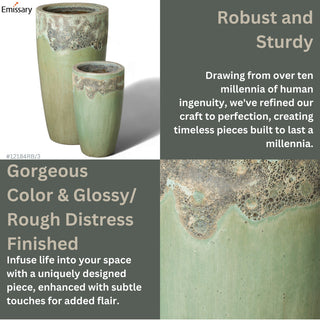 Tall Round Pot Reef/Spa 13x23