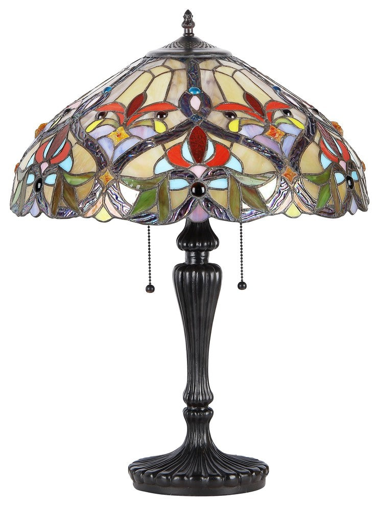 Byron 2-Light Victorian Table Lamp