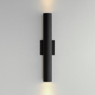 Maxim 86435 Calibro 2 Light 20" Tall LED Outdoor Wall Sconce - Black