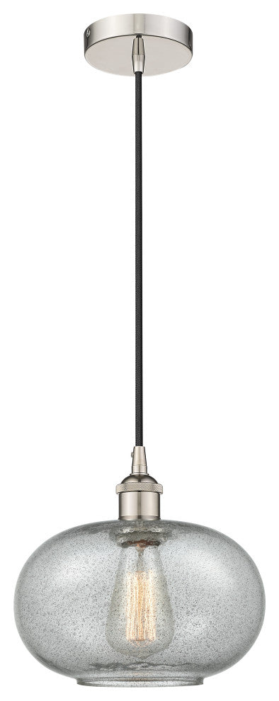 Innovations 616-1P-PN-G247-LED 1-Light Mini Pendant, Polished Nickel