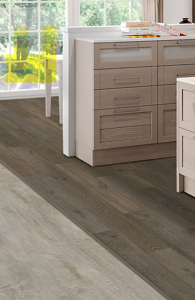 Ochre Waterproof HD Rigid Core Flush Stair Nosing .98 H x 4.33 W x 92 L