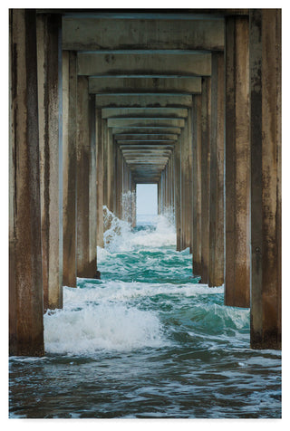 Chris Moyer 'Scripps Splash' Canvas Art, 16"x24"