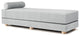 Alon Daybed Queen Size Convertible Sleeper, Ice