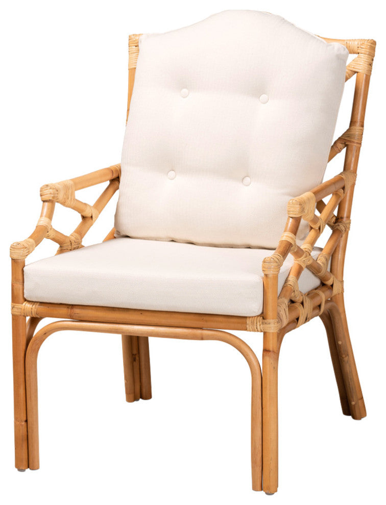 Aiszh California Coastal Rattan Arm Chair