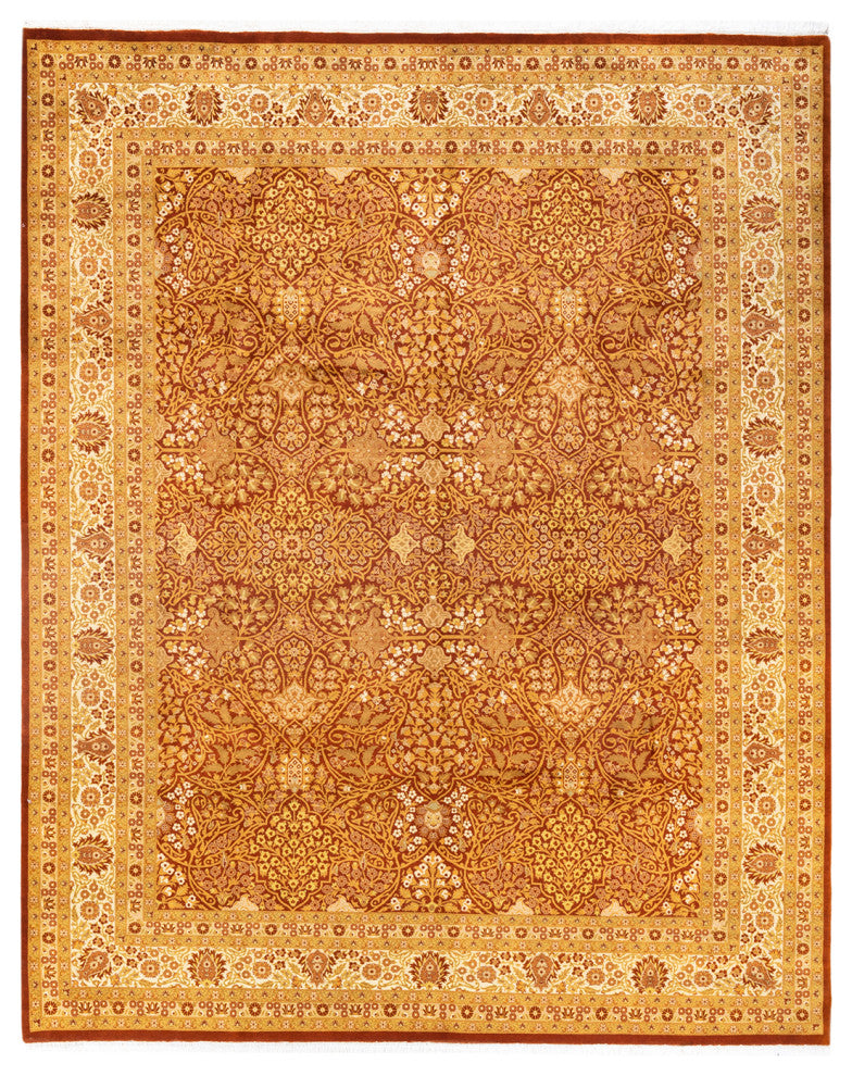 Bilin One-of-a-Kind Hand-Knotted Area Rug Orange, 8'3"x10'4"