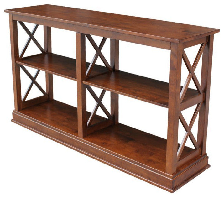 Hampton Sofa - Server Table With Shelves