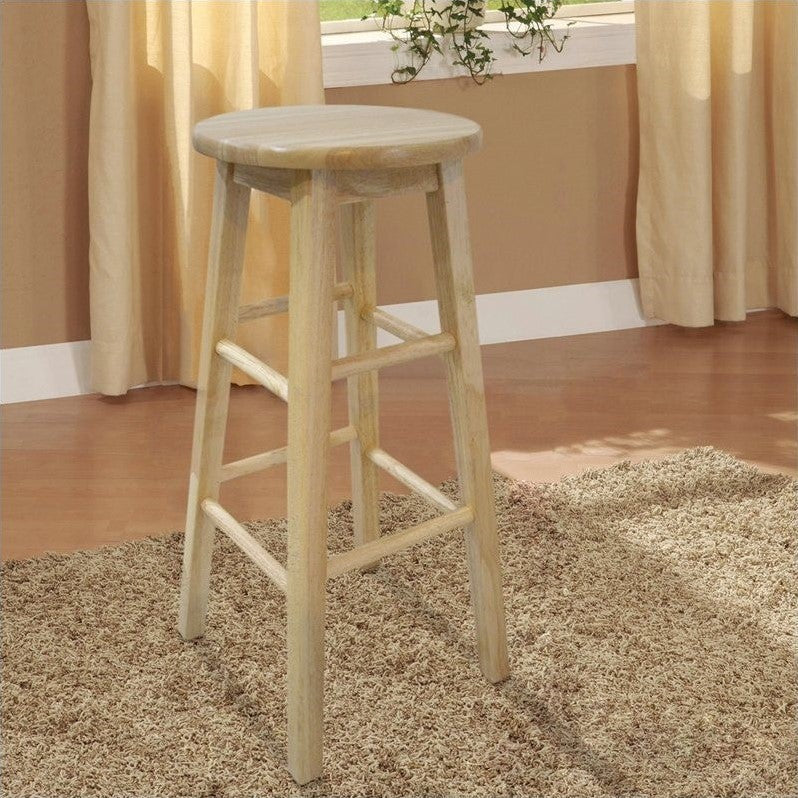 Stool With Round Seat, Bar Height