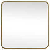 Elegant Lighting MR802424 Evermore 24" W x 24" H Transitional - Brass