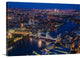 "London from Shard" Wrapped Canvas Art Print, 36"x24"x1.5"