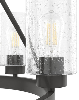 Hunter 24" Hartland Noble Bronze 6-Light Chandelier Ceiling Fixture