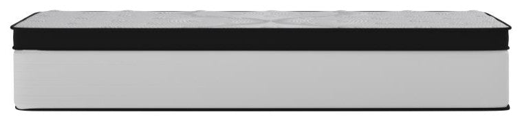 Capri Extra Firm 12 Inch CertiPUR-US Certified Hybrid Pocket Mattress, White, Twin