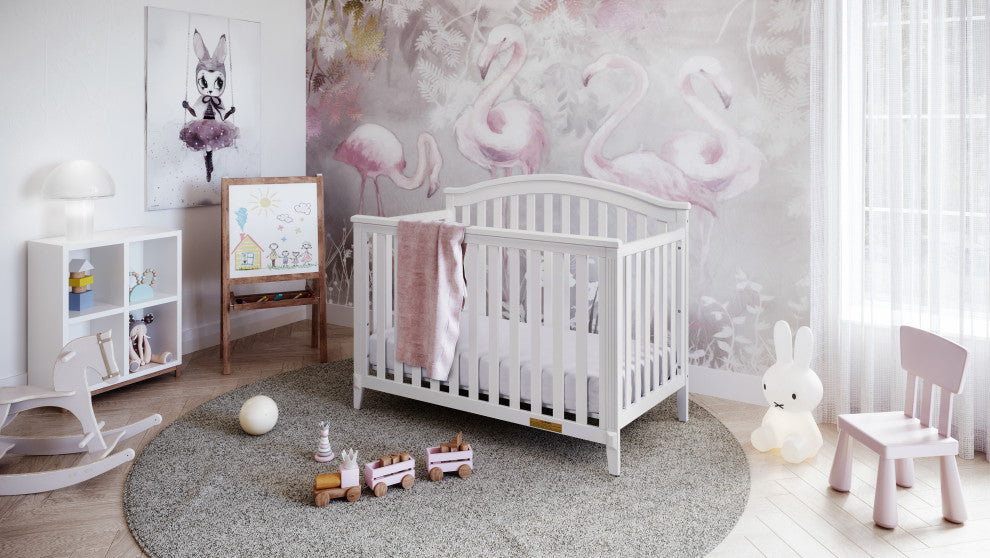 Kali II 4-in-1 Crib, White