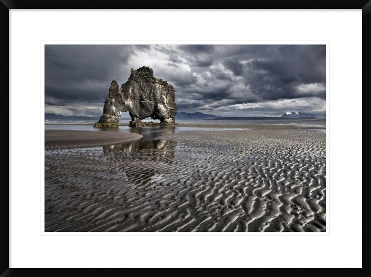"Hvatserkur" Framed Digital Print by Bragi Ingibergsson, 32x24"