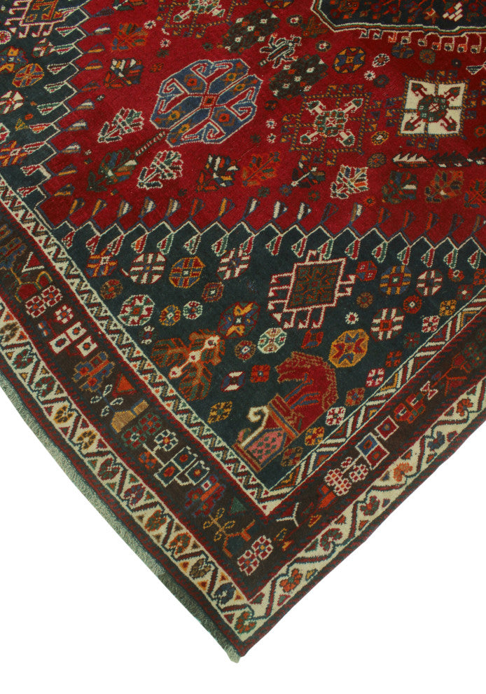 Fine Vintage Distressed Brylee Red Rug