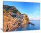 "Manarola Village Cinque Terre Italy" Seashore Wall Art, 40"x30"