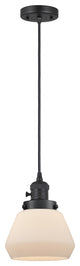 Innovations 201CSW-BK-G171-LED 1 Light Mini Pendant, Switch, Matte Black