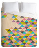 Deny Designs Bianca Green Completely Incomplete Duvet Cover - Lightweight