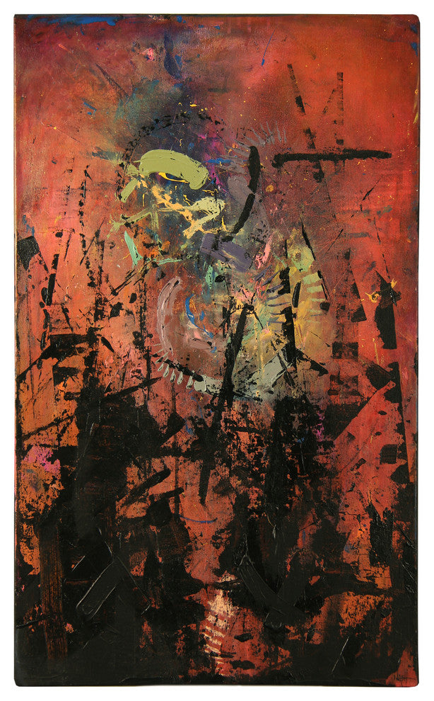"Midnight Terror" Original Painting by Dan Nash Gottfried