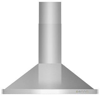 Wall Mount Range Hood with Permanent Filters, LED Lights, 30", Ducted