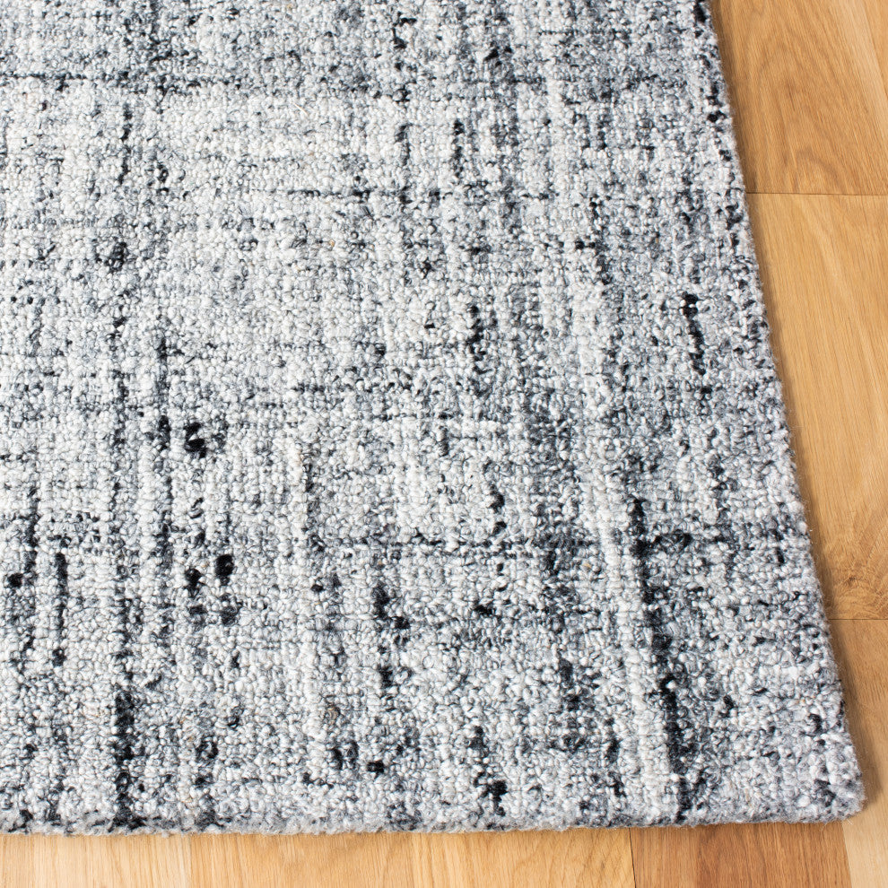 Safavieh Couture Abstract Collection, ABT141 Rug, Grey/Black, 2'3"x4'