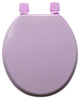 Trimmer Wood Toilet Seat, Violet