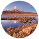 Sajama National Park Bolivia, Landscape Round Wall Art, 36"