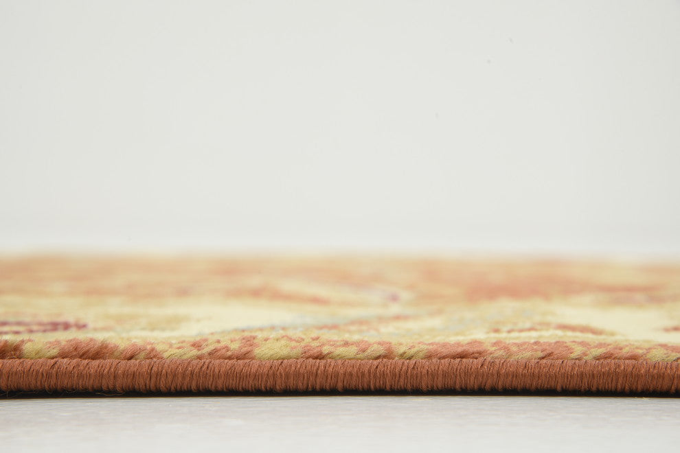 Unique Loom Brick Red Hickory Voyage 4'' 0 x 6'' 0 Area Rug